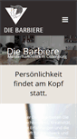 Mobile Screenshot of diebarbiere.de